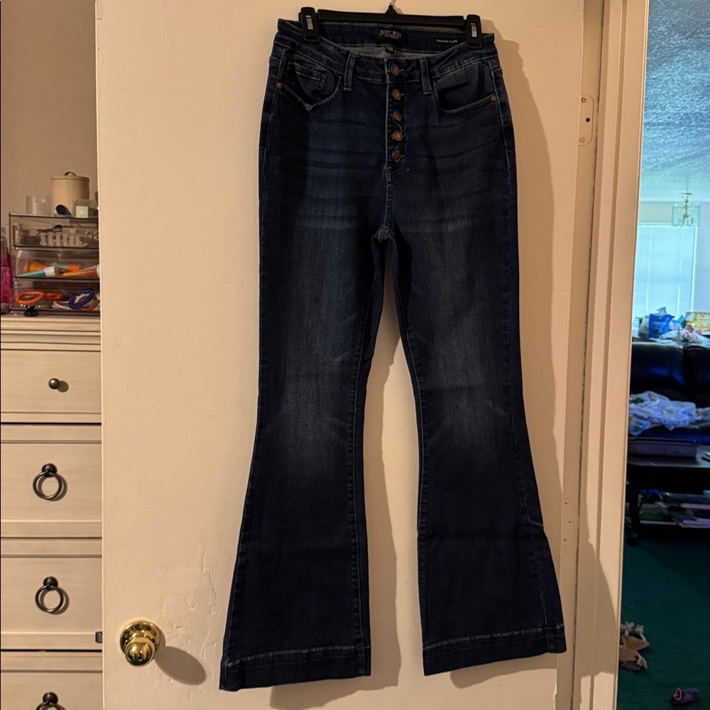 Judy Blue Dark Wash Flare Jeans